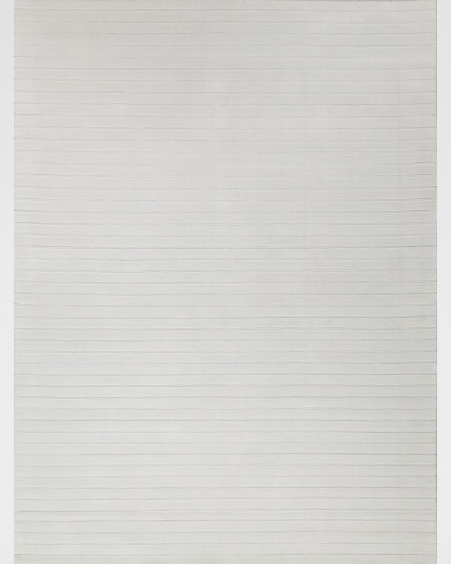 Amani Hand-Loomed White Rug, 4' x 6'